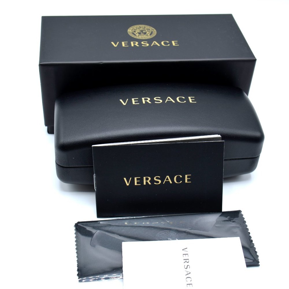 VERSACE VE2225 100287 GOLD GREY LENS SUNGLASSES - Picture 10 of 10
